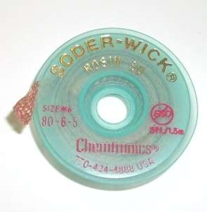 WICK DESOLDE 5.3mm RED    1.5M  80-6-5