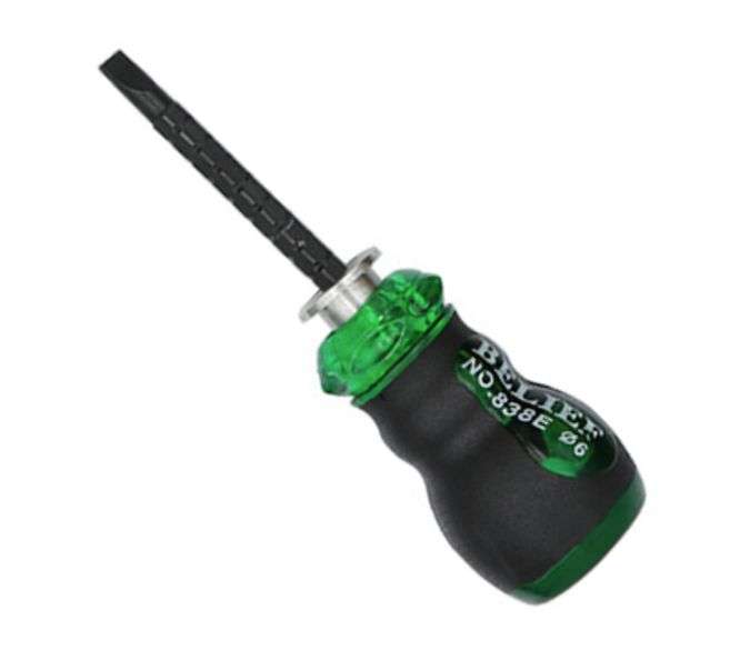 DUAL SCREWDRIVER STAR 2 - FLAT 5.5mm 65mm HANDLE 838E