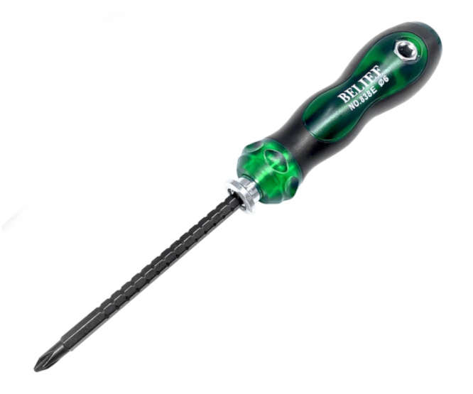 DUAL SCREWDRIVER STAR 2 - FLAT 5.5mm 125mm HANDLE 838J-S