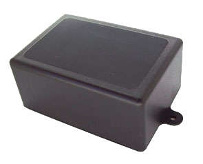 PLASTIC ENCLOSURE BLACK FLG 94x67x42 AP-A2-BLACK