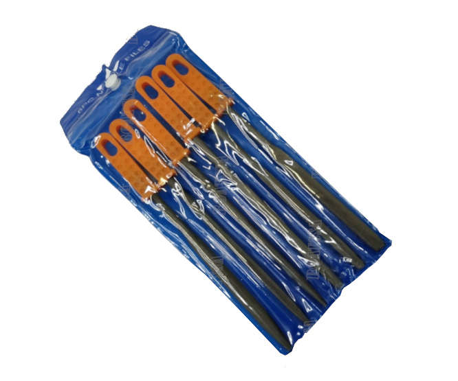 MINI FILE SET 6PC IN POUCH 170x5MM A8-MFS06