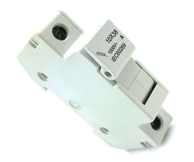 HOLDER FOR 10X38 PV/SOLAR 1KV FUSE FH-ADPV-32-1000VDC