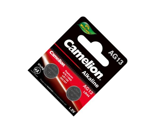 COIN BATTERY ALKALINE SOX 1.55V 180mAh 11.6x5.4  AG13-BP2 *DBK*