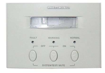 DISPLAY COVER PCB HOME UPS SERIE AHS-LCD BOARD COVER