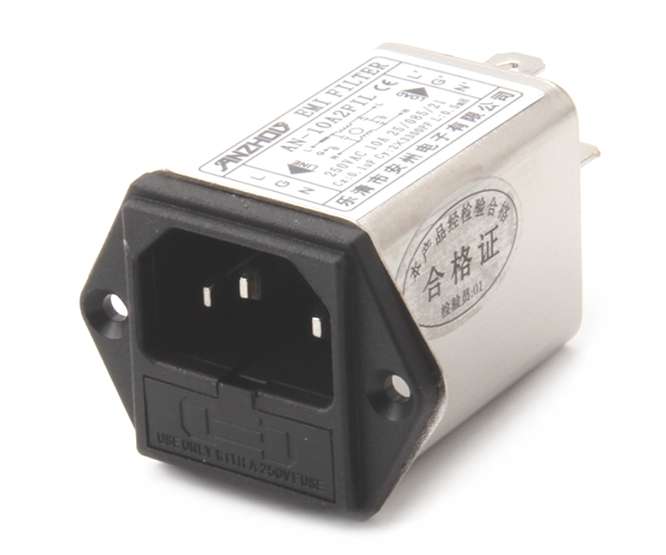 EMI/EMCFUSED POWER IEC FILTER 10A 250VAC AN-10A2FIL