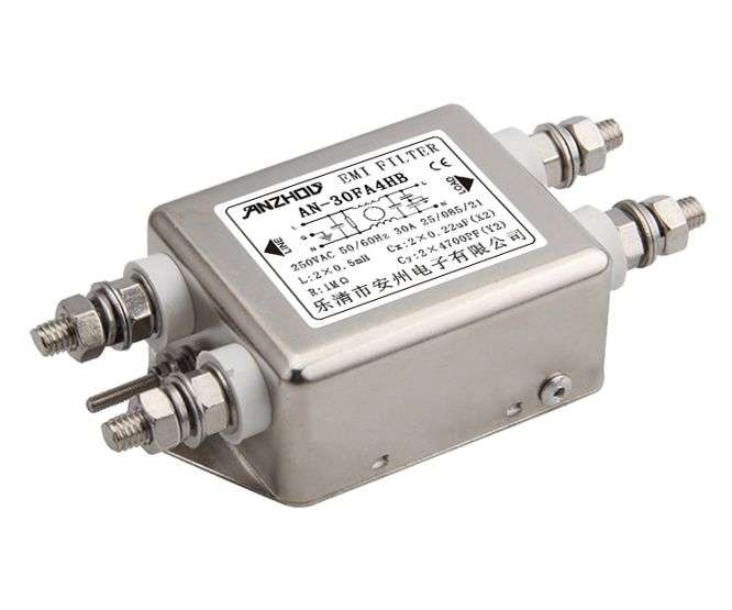 EMI MAINS FILTER 30A  AN-30FA4HB / 220457