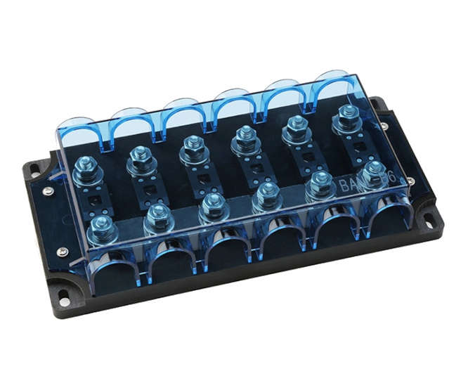 ANM BLADE FUSE HOLDER CLEAR COVER 6W ANM-B6