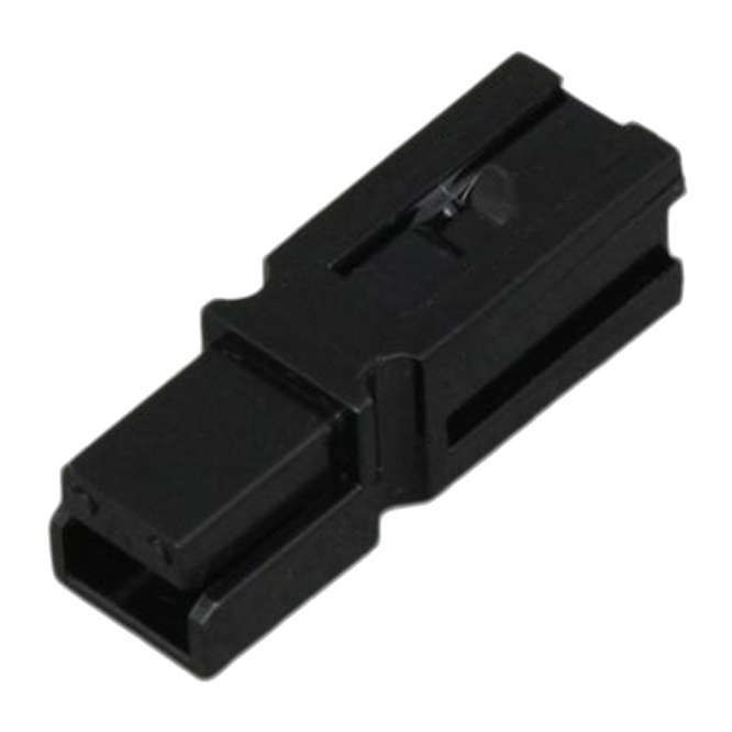 SOCKET HOUSING 1W 30A BLACK W/TERMINAL 14/12/10AWG AP-30-BLACK