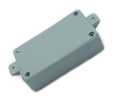 ABS ENCLOSURE GREY 98x58x26 MOUNTING TAGS AP-888 GREY