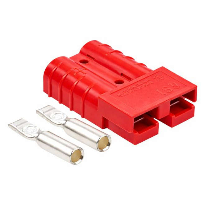PLUG HOUSING CONNECTOR 2W 35-50A 600V 4-16mm2 KIT BMC2S-RED