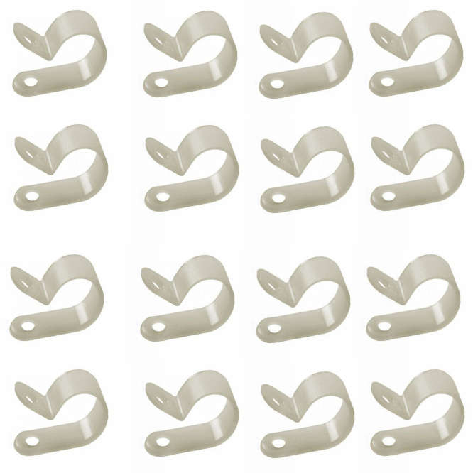 CORNER P-CLIP FOR CABLES 9.0mm - 1K/BAG CC-5-NATURAL