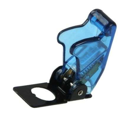 BLUE/TP SAFETY COVER FOR ILLUMINATED SWITCH  SAC-01-TP-BL / 180122