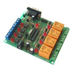 DEVELOPMENT BOARD 20P AVR MCU AVR-IO *D*