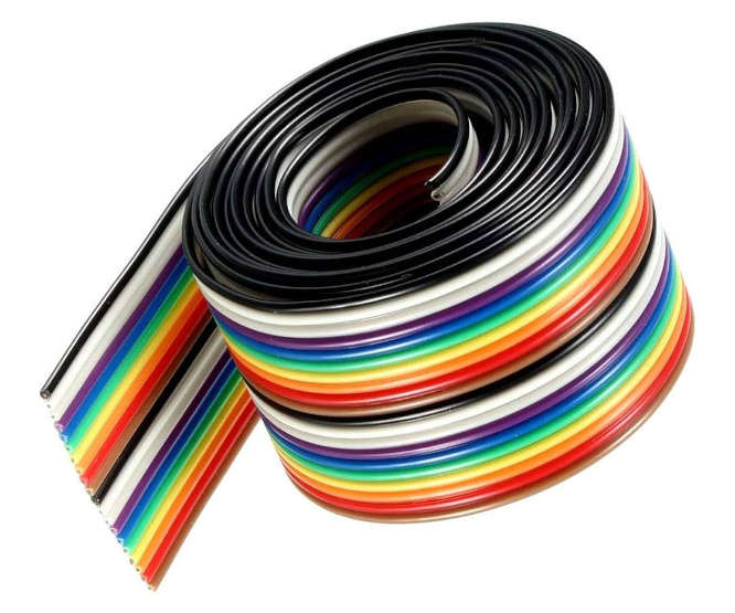 FLAT RIBBON CABLE COLOUR 34W AWG28-34C