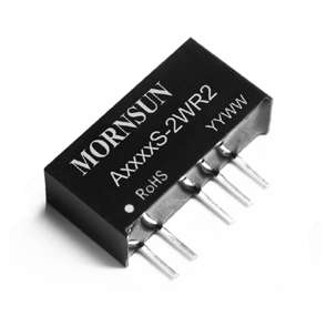 DC-DC CONVERTER DIP I=12 O=+/-5 0.2 2W A1205S-2WR2