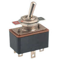 TOGGLE SWITCH LG DPDT ON-OFF  B063