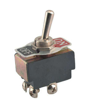 TOGGLE SWITCH MEDIUM DPST SCR ON-OFF LEGEND KN3B-201A