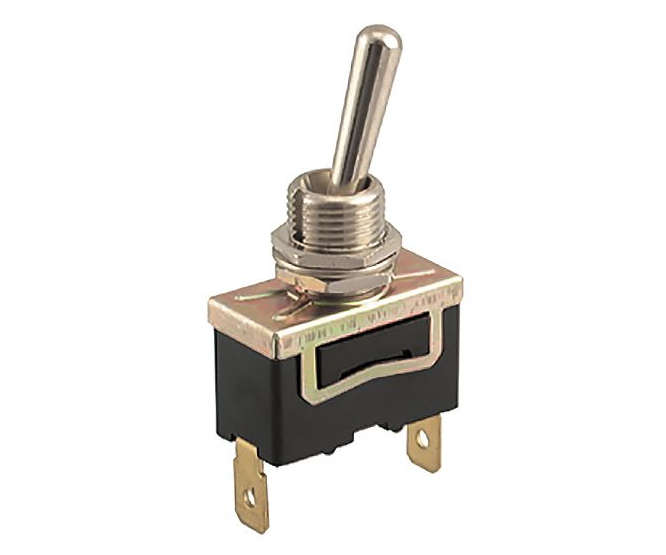 LARGE TOGGLE SWITCH SPST ON-OFF 10A B067AP-0.75