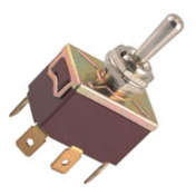 MEDIUM TOGGLE SWITCH DPDT ON-(ON) SPADE KN3C-212AP