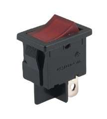 ROCKER SWITCH MINI SPST ILLUMINATED 3T 13x21  B1150