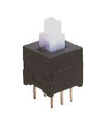 PUSH BUTT PCB LAT 30V 0.1A DIL B1702A