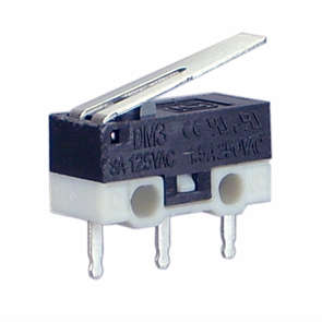 SUB-MINI MICRO LIMIT SWITCH SPDT LEVER=14 PCB B1752 (1A)