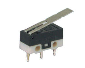 MICRO SWICTH SUBMINIATUR SPDT LEVER=18 PCB  B17521