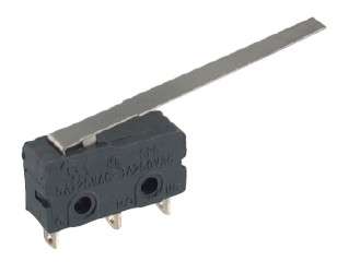 MINI MICRO LIMIT SWITCH SPDT LEVER=30 SOLDER TAG B175G