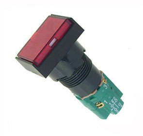 PUSH BUT ILL-RD LAT 1xNONC B1854AC-RD