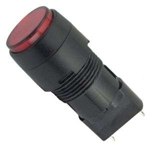 INDICATOR RED 220V D=16 RND B1858B-RD