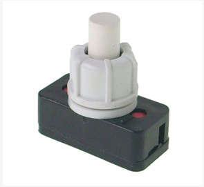 BED SIDE TYPE PUSH SWITCH IN-LINE 1A 250VAC  PBS-17A-2 / 170063