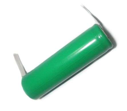 R6/AA BATTERY Ni-MH 2.5AH, SOLDER TAGS 1.2V NH-AA2500-2P