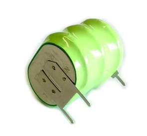 BAT PACK NiMH 3V6 150mAHr 3P OVAL V150H/P +=2P/-=1 3.6 *A*