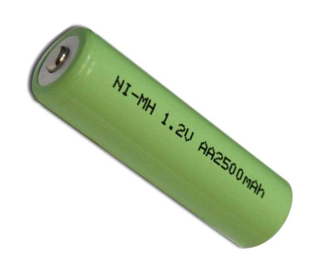 R6/AA BATTERY 1.2V 2.5AH NIMH BATT-AA2.5