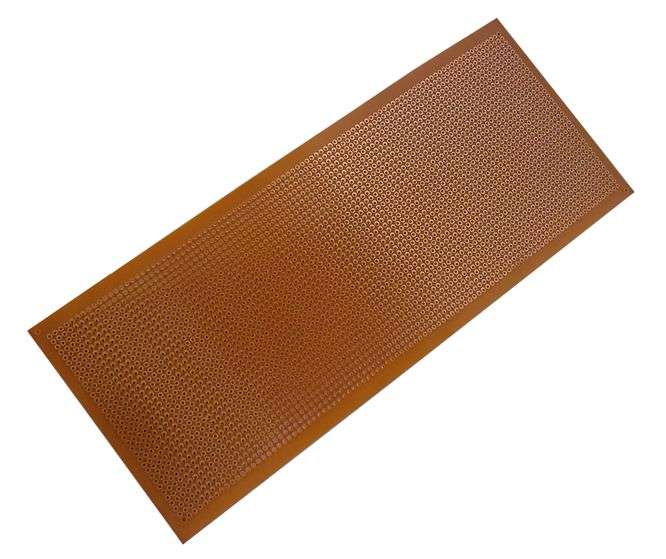 MATRIX DOT PROTO BOARD S/SIDED 100x250mm pitch= 2.54mm BD-003