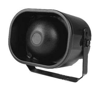 1-CH ALARM / SIREN 12VDC 1A 6-TONE 120dB BS-402