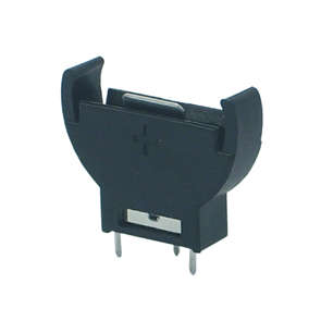 BATTERY HOLDER FOR CR2032 20mm PCB VERT. 190828