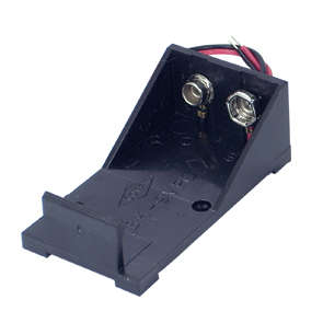 BATTERY HOLDER 1xPM9 W/LEAD S/MNT 9V BH-9VA