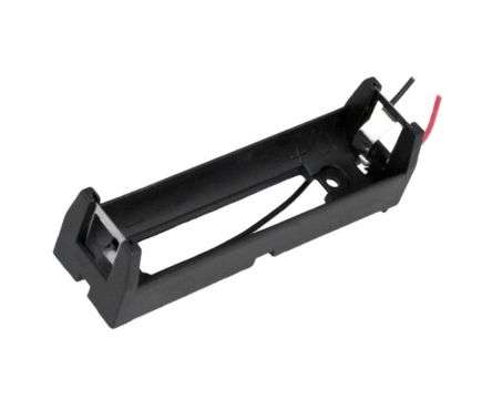 BATTERY HOLDER FOR 1x18650 LITHIUM BHC-18650-1A