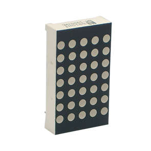 LED DOTS DISPLAY MATRIX C.C 5x7 YELLOW GREEN BM-10257MD