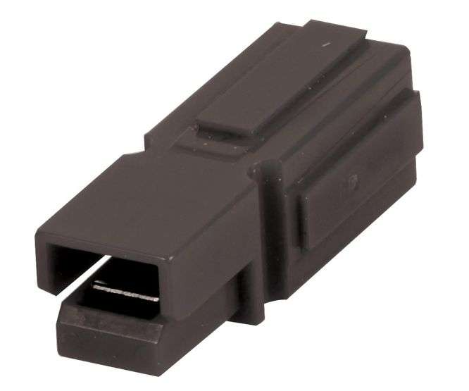 SOCKET HOUSING 1W 30A BLACK (NO TERMINALS) BMC1S-1-BLACK