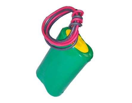 RECHARGE BAT PACK Li-ION 2x18650 7.2V 3AH W/BMS   BP2S-18650-BMS