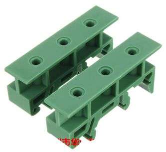 PLASTIC PCB HOLDER / DIN RAIL CLIP 43mm (PAIR)  DRG-01 / 170387
