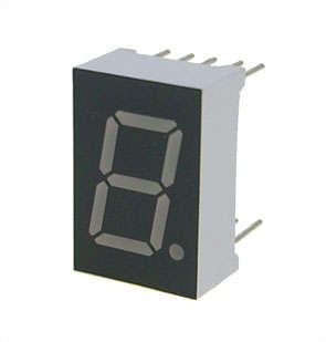 7-SEGMENT LED DISPLAY CC GREEN 12.6mm BSC502RD