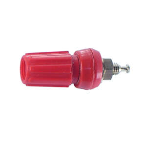 SOCKET BANANA 4mm RED CAPTIVE BTH20040200