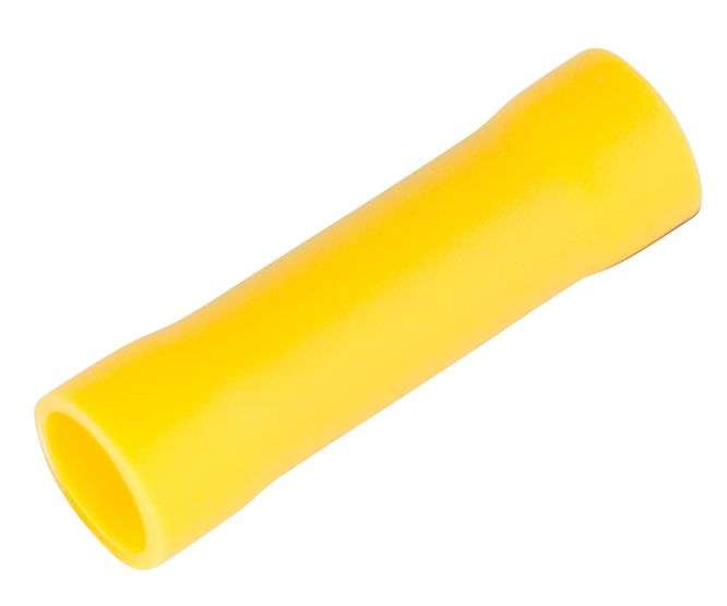 TERMINAL FULL-INS BUTT YL 6.5x26 BV5.5-YELLOW *DBK*