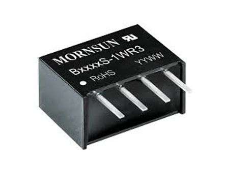 DC-DC CONVERTER SIL I=5V O=5V 1W B0505S-1WR3