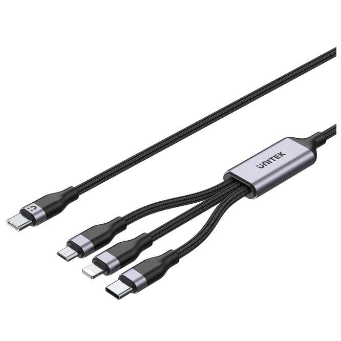 3-IN-1 USB-C TO LIGHTNING / USB-C / MICRO USB MULTI CABLE - 1.5m C14101AGY01-1.5M