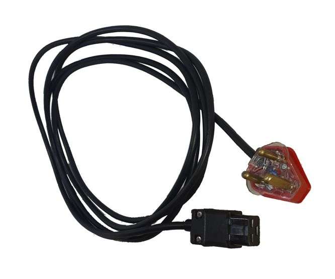 C19 IEC SOCKET - DEDICATED 16A PLUGTOP LEAD - 5m TBA