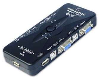 4 PORT USB2 KVM SWITCH  C-401UK-H / 170381